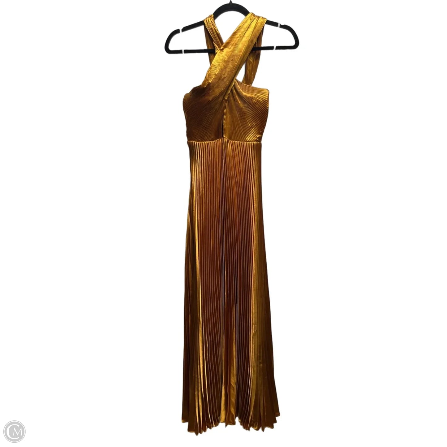 Dress Party Long By Aakaa In Yellow, Size: S