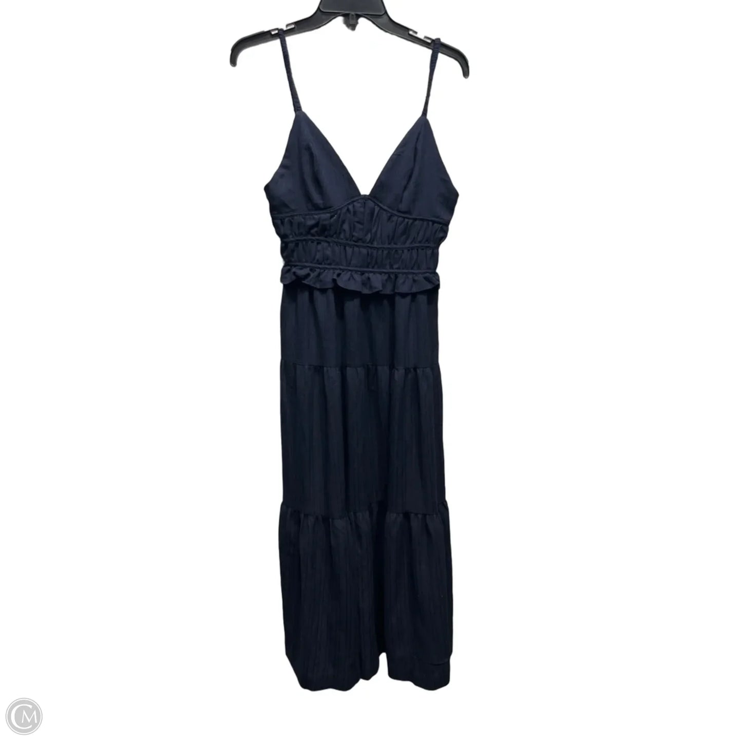 Dress Casual Midi By En Saison In Navy, Size: S