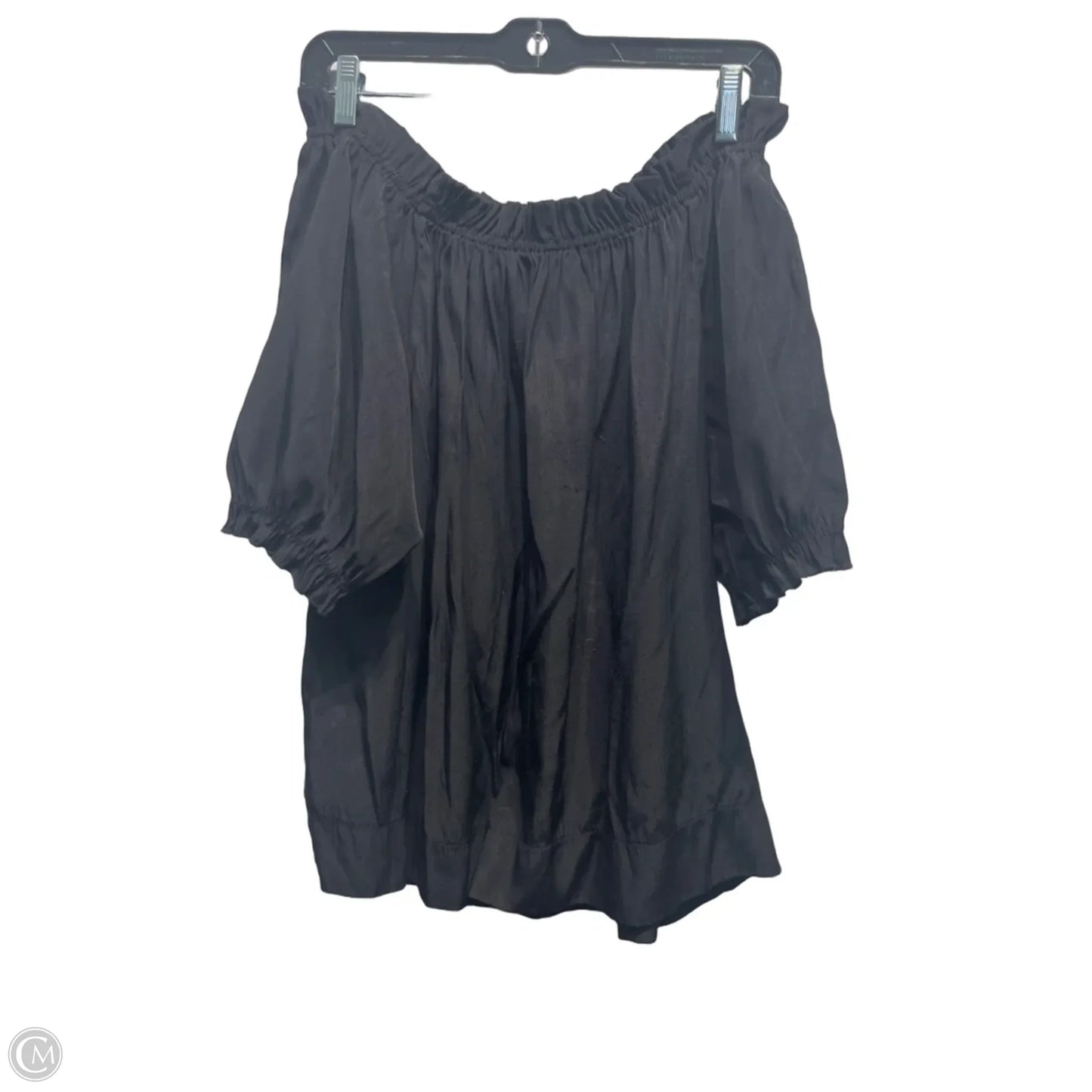 Top Short Sleeve By Mer Sea In Black, Size: S
