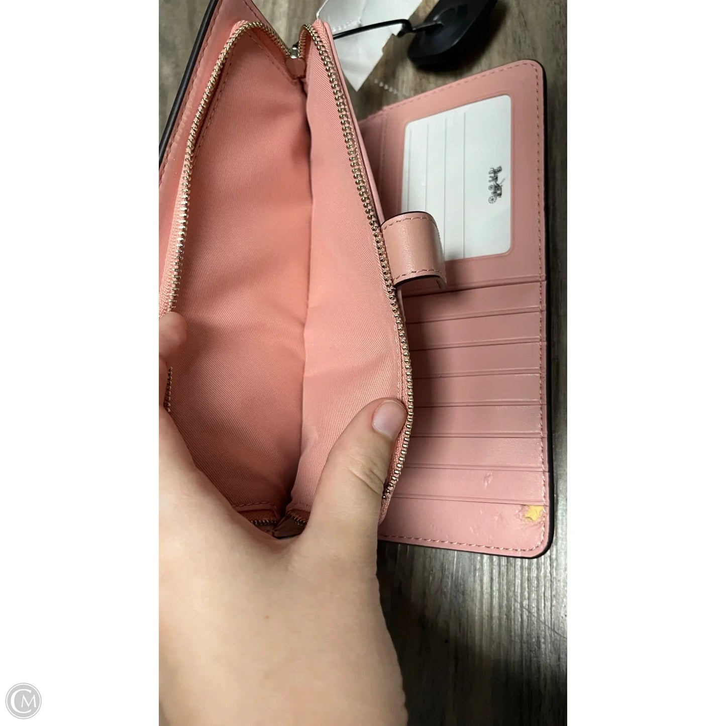 Wallet Designer By Coach, Size: Large