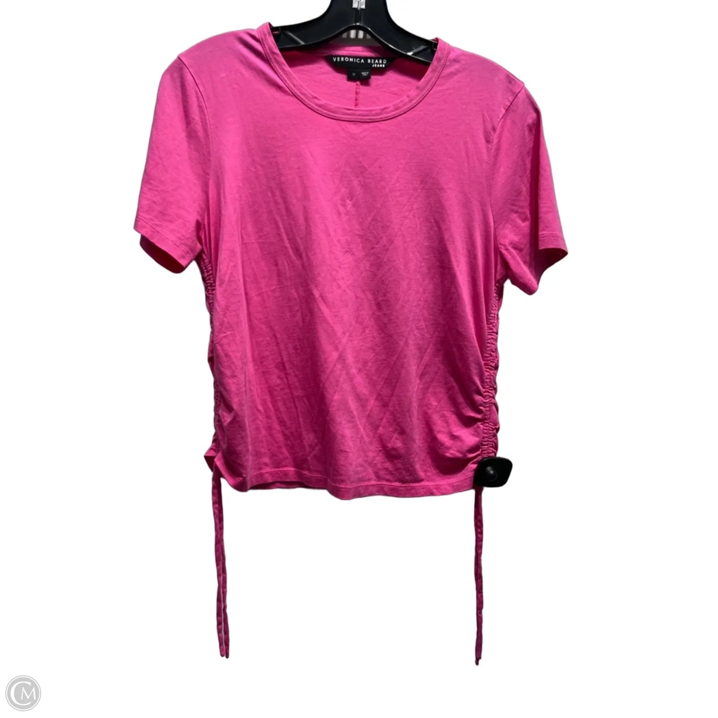Top Short Sleeve By Veronica Beard In Pink, Size: M