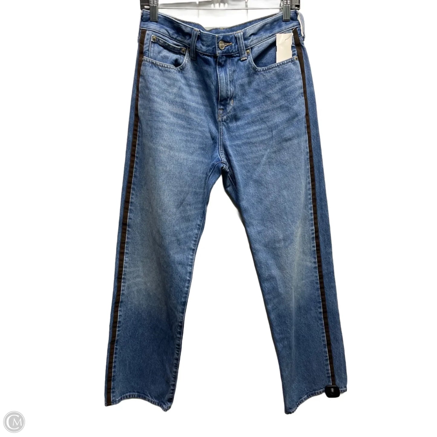 Jeans Wide Leg By J. Crew In Blue Denim, Size: 6