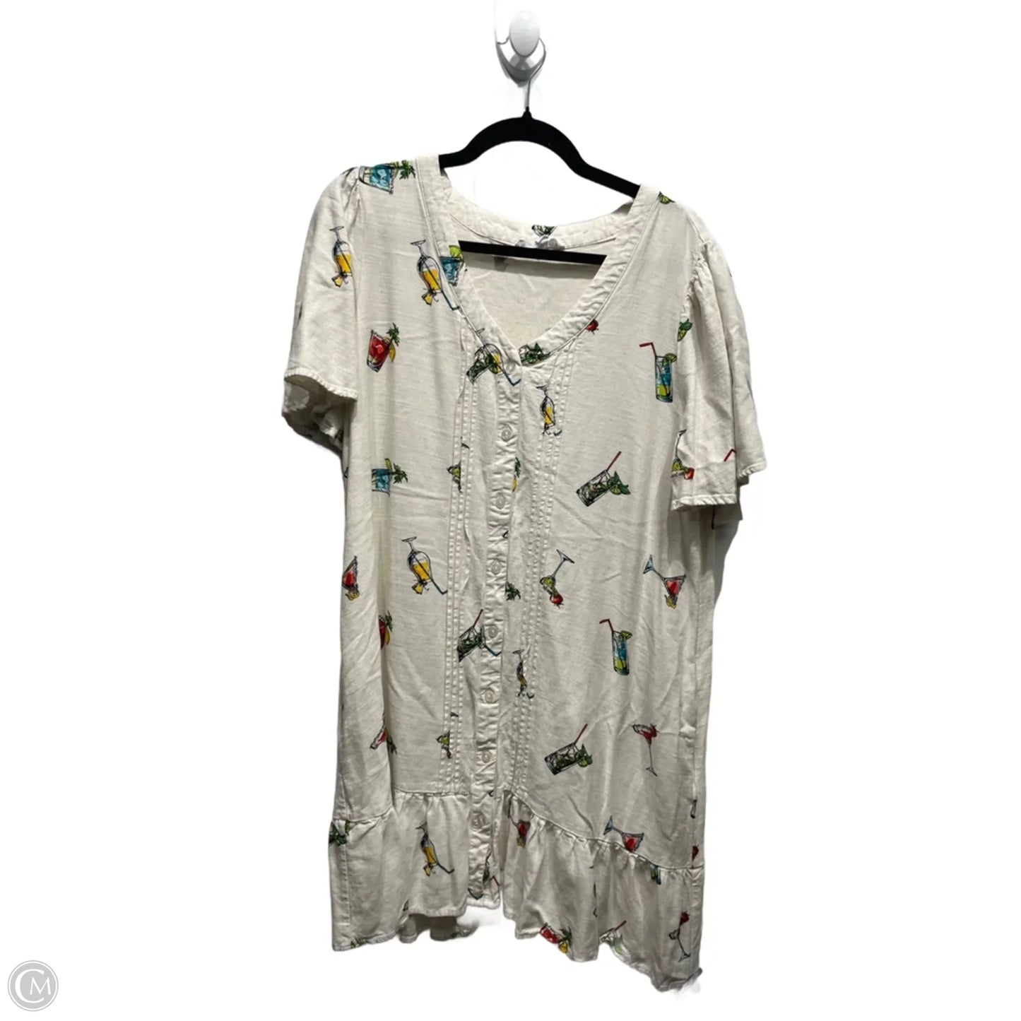 Dress Casual Short By Jane And Delancey In Tan, Size: Xl