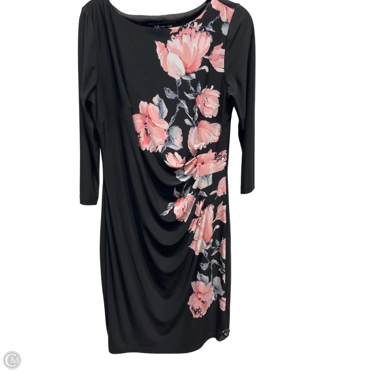 Dress Work By Anne Klein In Black & Pink, Size: L