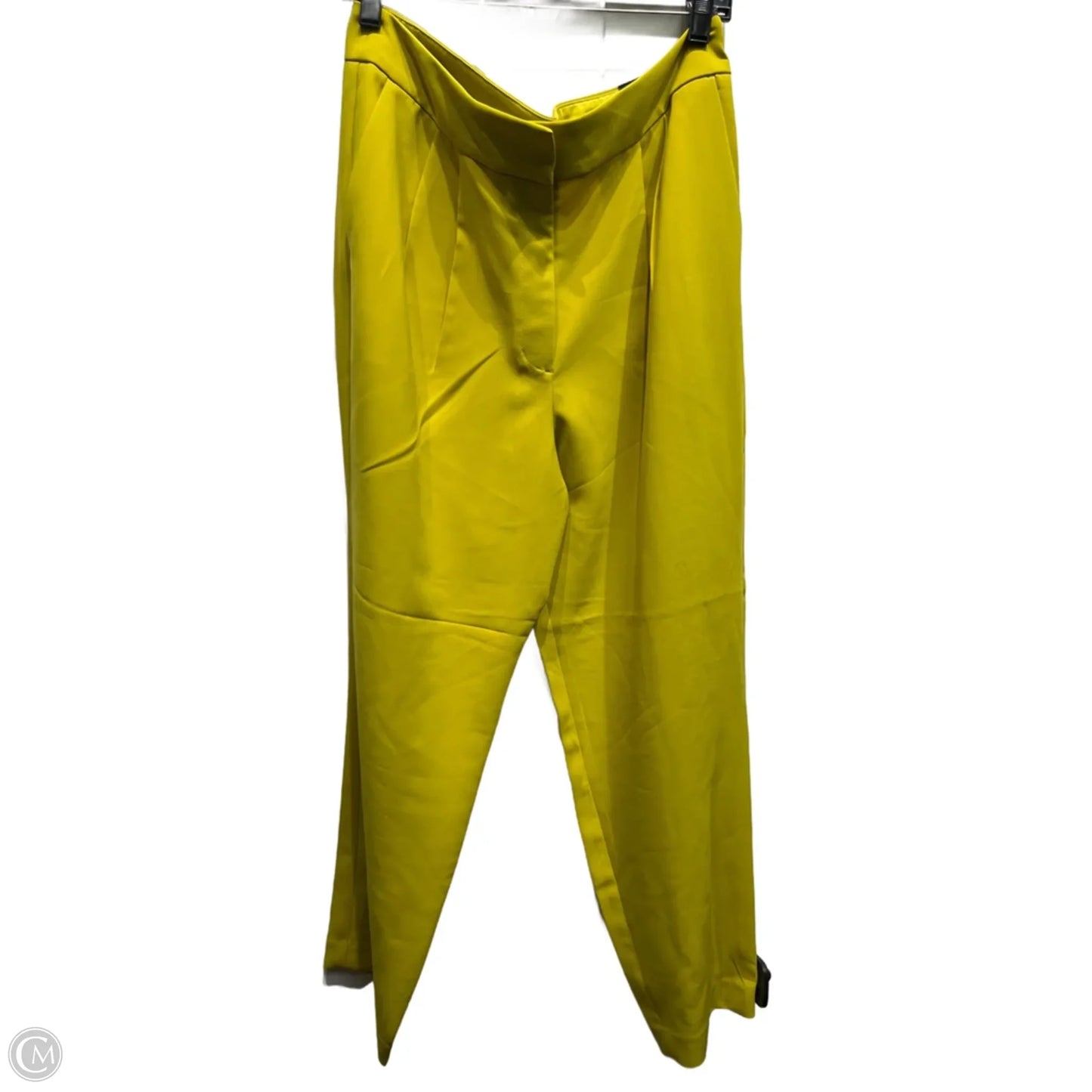 Pants Dress By Express In Chartreuse, Size: 14