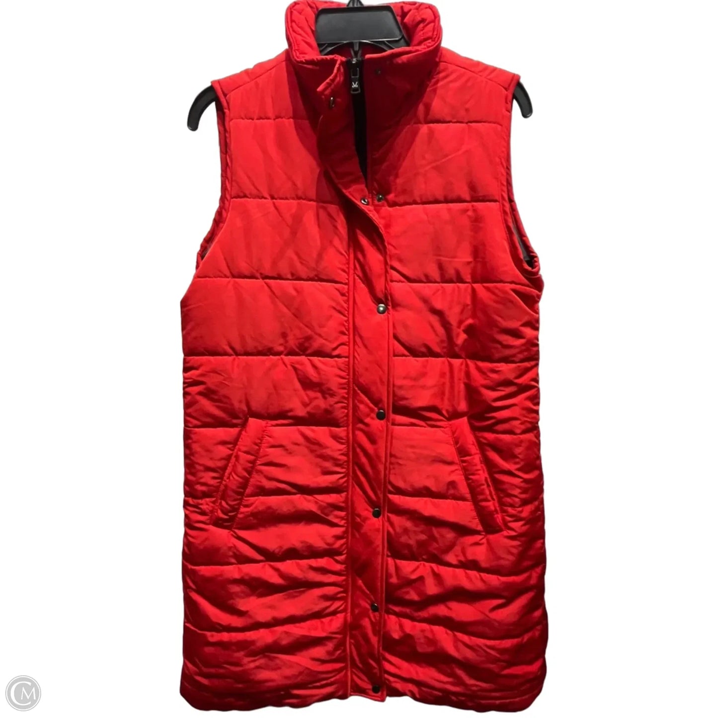 Vest Puffer & Quilted By michelle mae In Red, Size: M