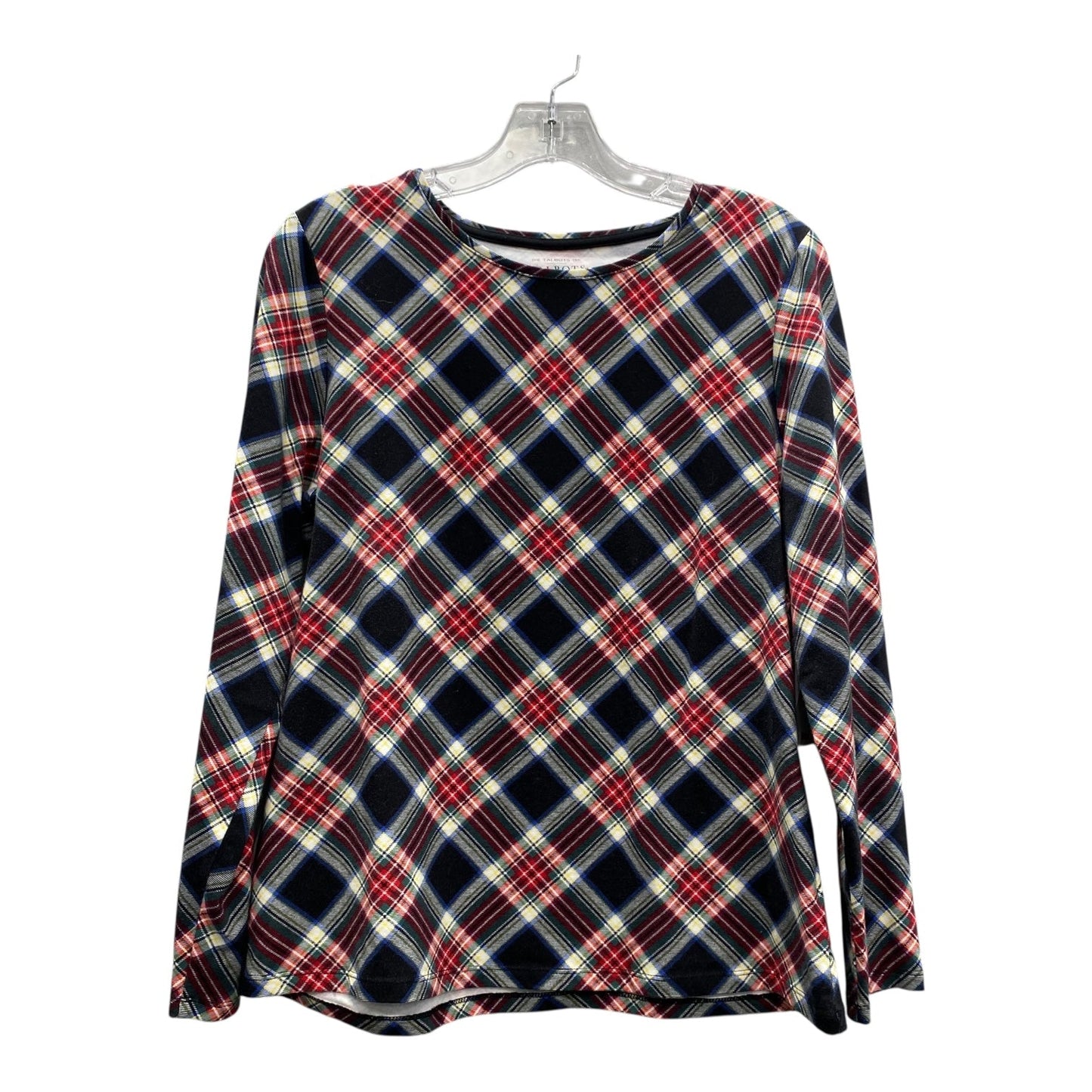 Top Ls By Talbots In Black & Red, Size:Lp