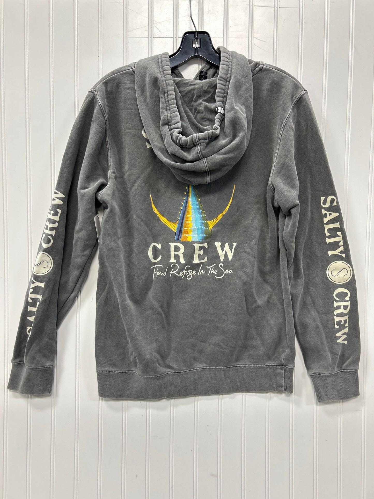 Sweatshirt Hoodie By Cmc In Grey, Size:S