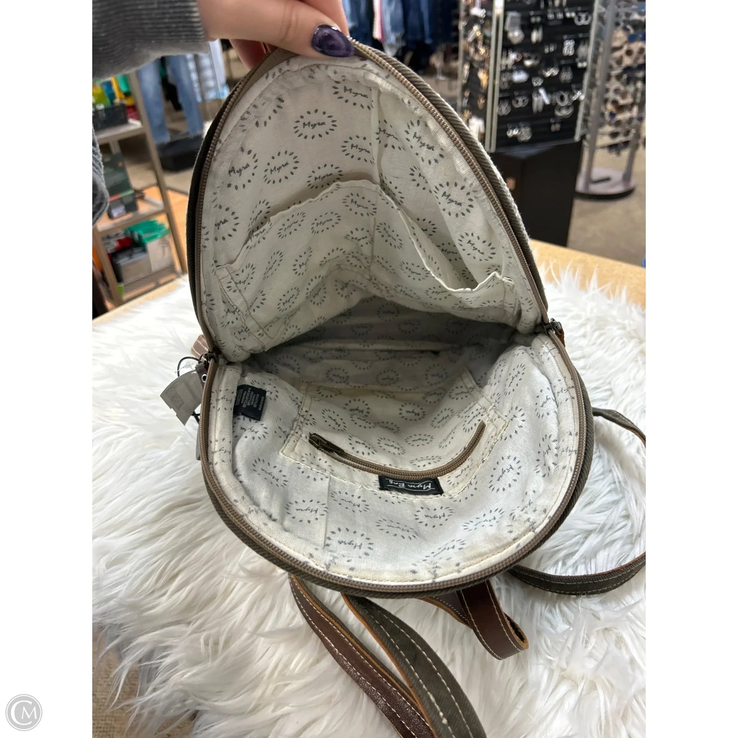 Backpack By Myra, Size: Medium