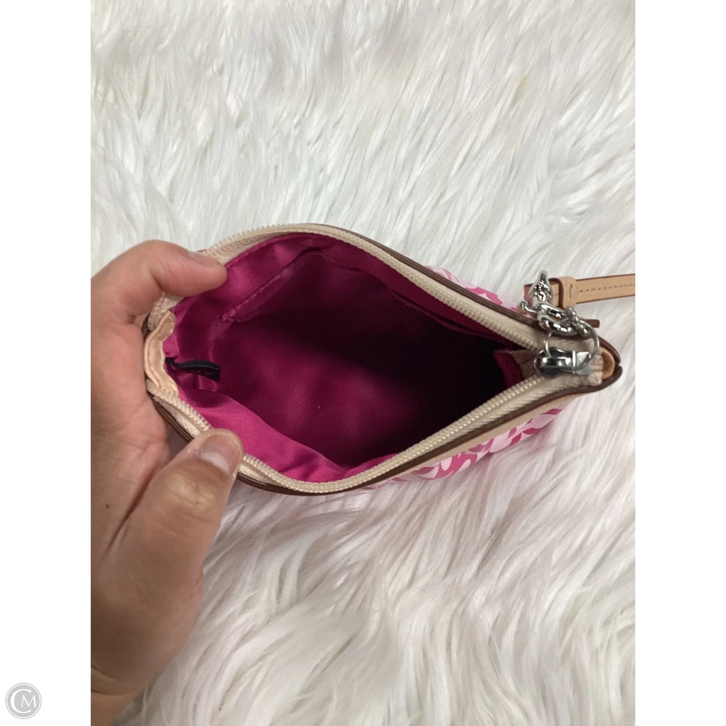 Wristlet Designer By Coach, Size: Small