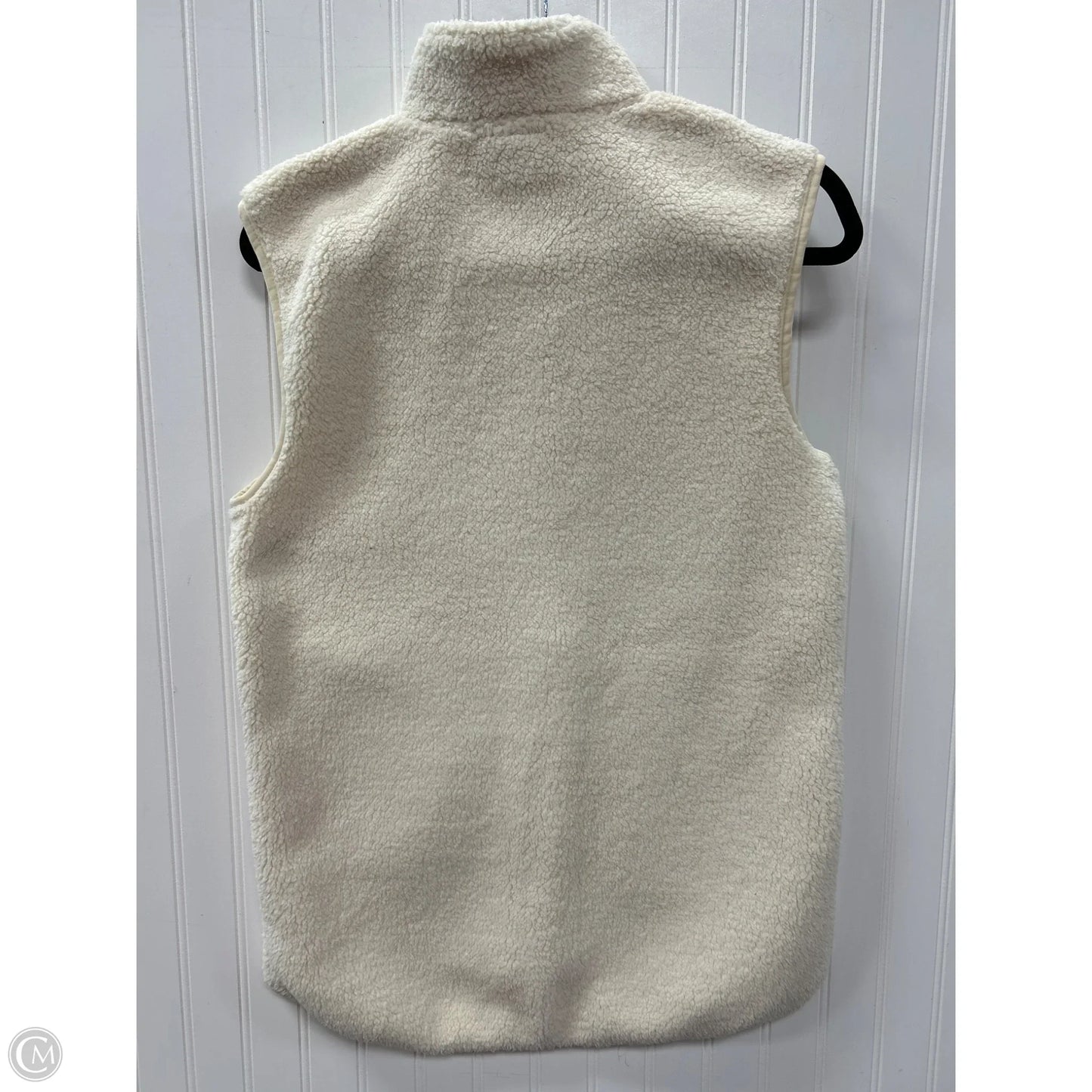 Vest Faux Fur & Sherpa By Columbia In Cream, Size: S