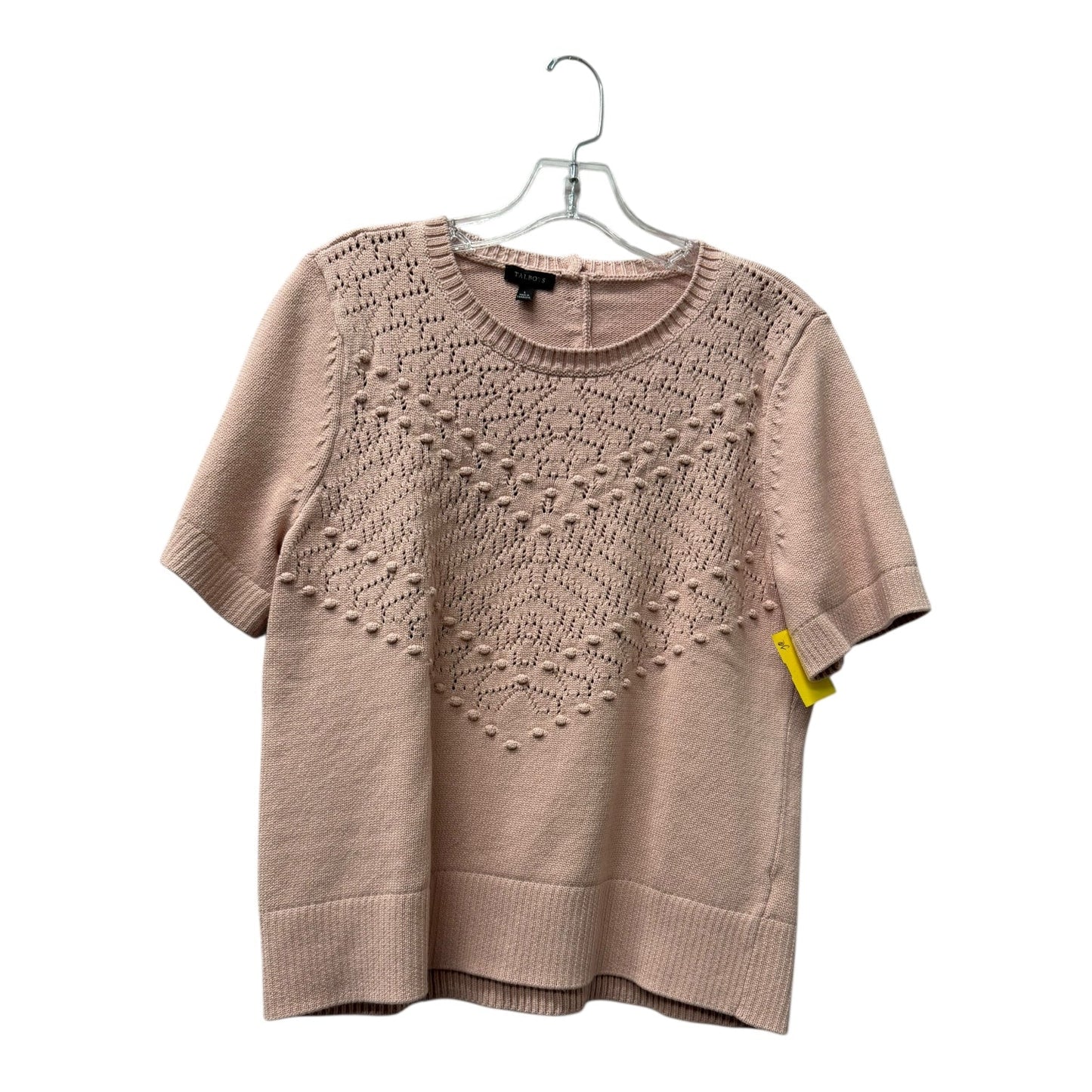 Sweater Ss By Talbots In Pink, Size:L