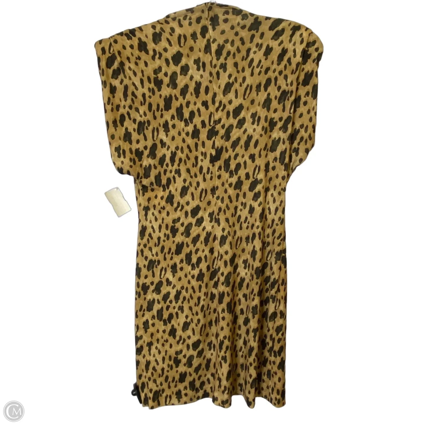 Dress Casual Short By Zara In Animal Print, Size: L