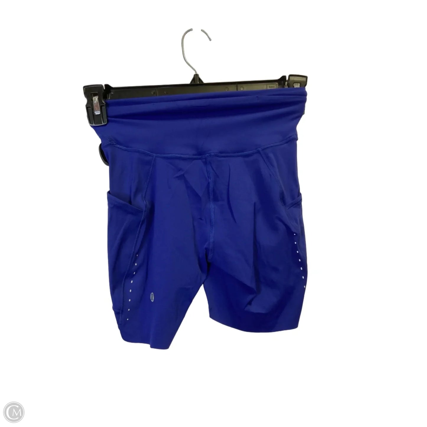 Athletic Shorts By Lululemon In Blue, Size: 4