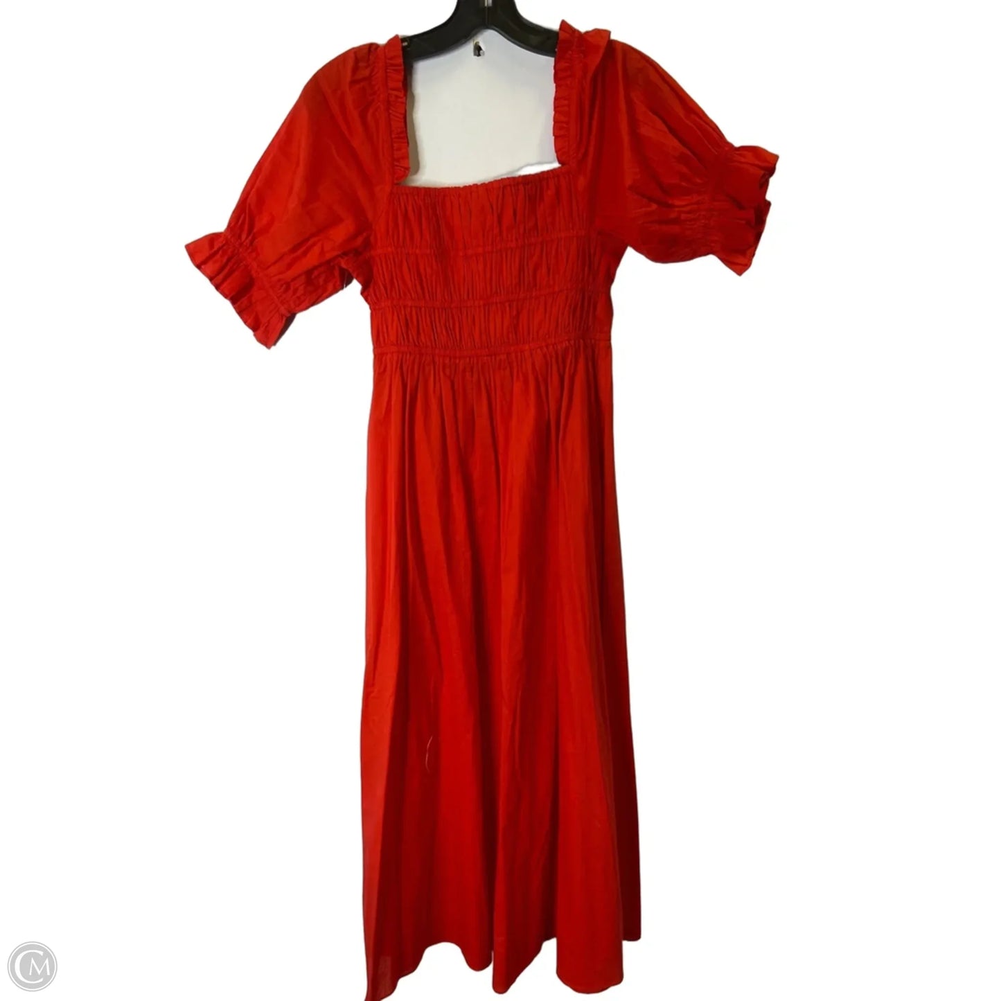 Dress Casual Midi By Clothes Mentor In Red, Size: S