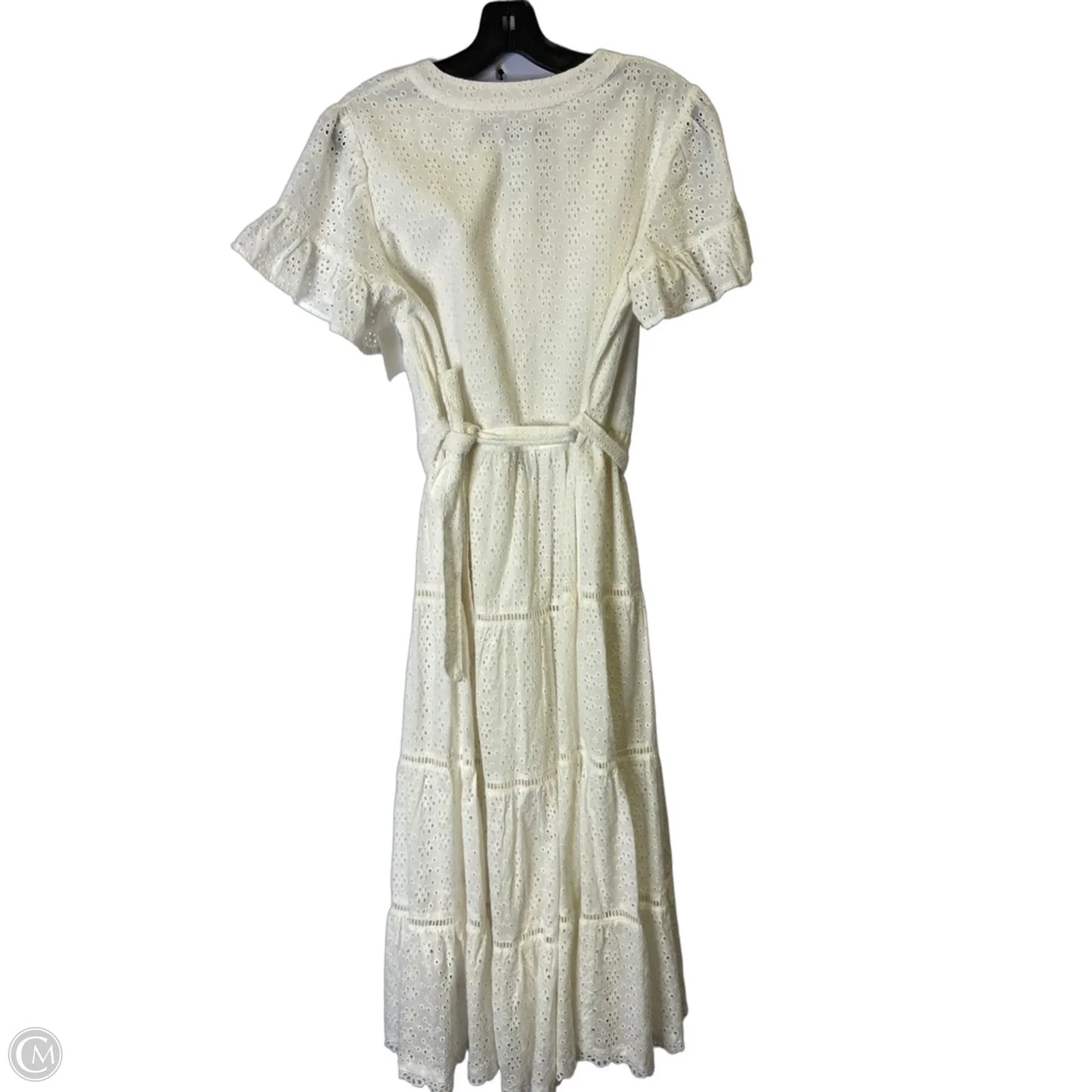 Dress Casual Midi By Cmc In White, Size: S