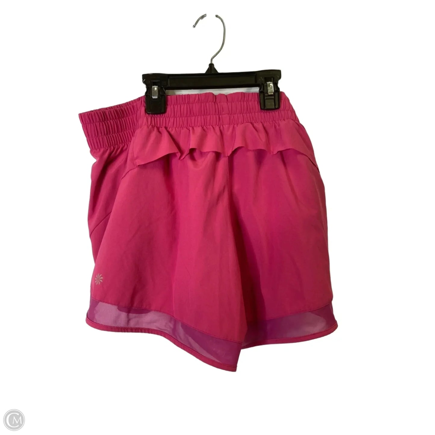 Athletic Shorts By Athleta In Pink, Size: M