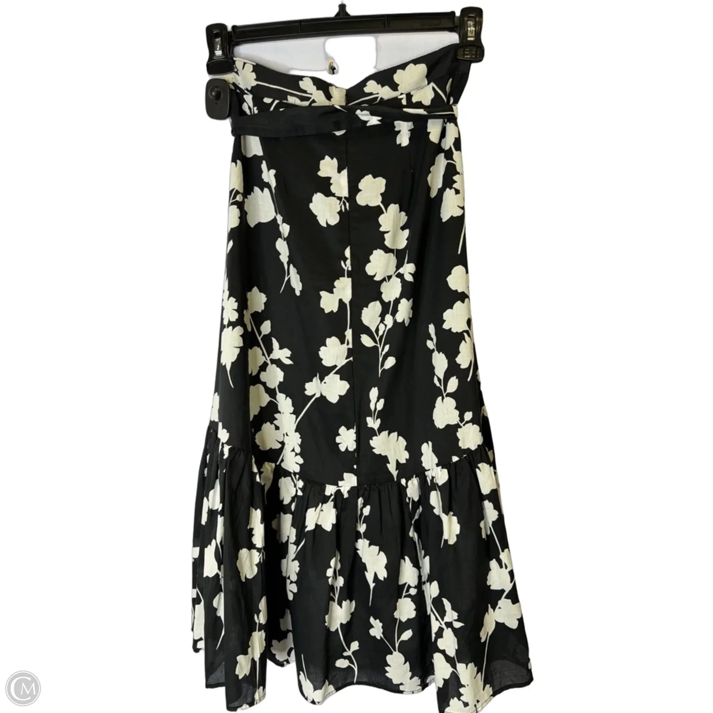 Skirt Midi By Ann Taylor In Black, Size: 0