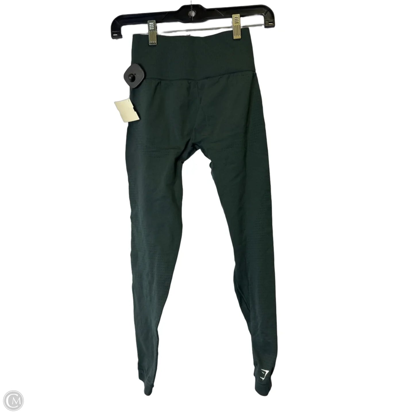 Athletic Leggings By Gym Shark In Green, Size: Xs