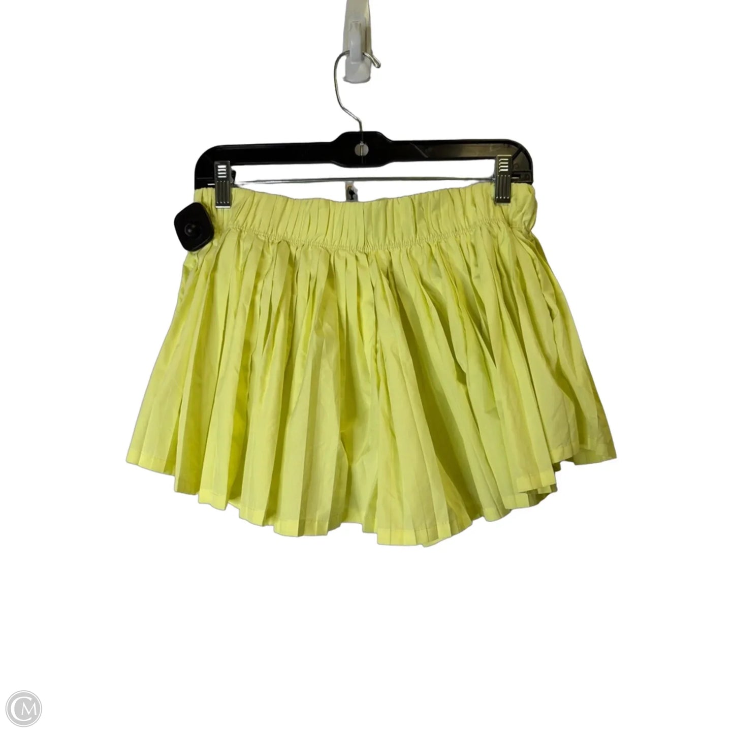 Athletic Skort By Free People In Yellow, Size: M