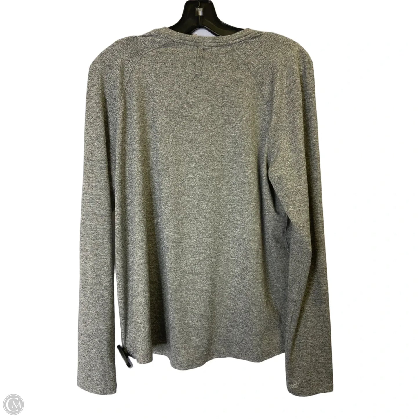 Athletic Top Long Sleeve Crewneck By Lululemon In Grey, Size: 8