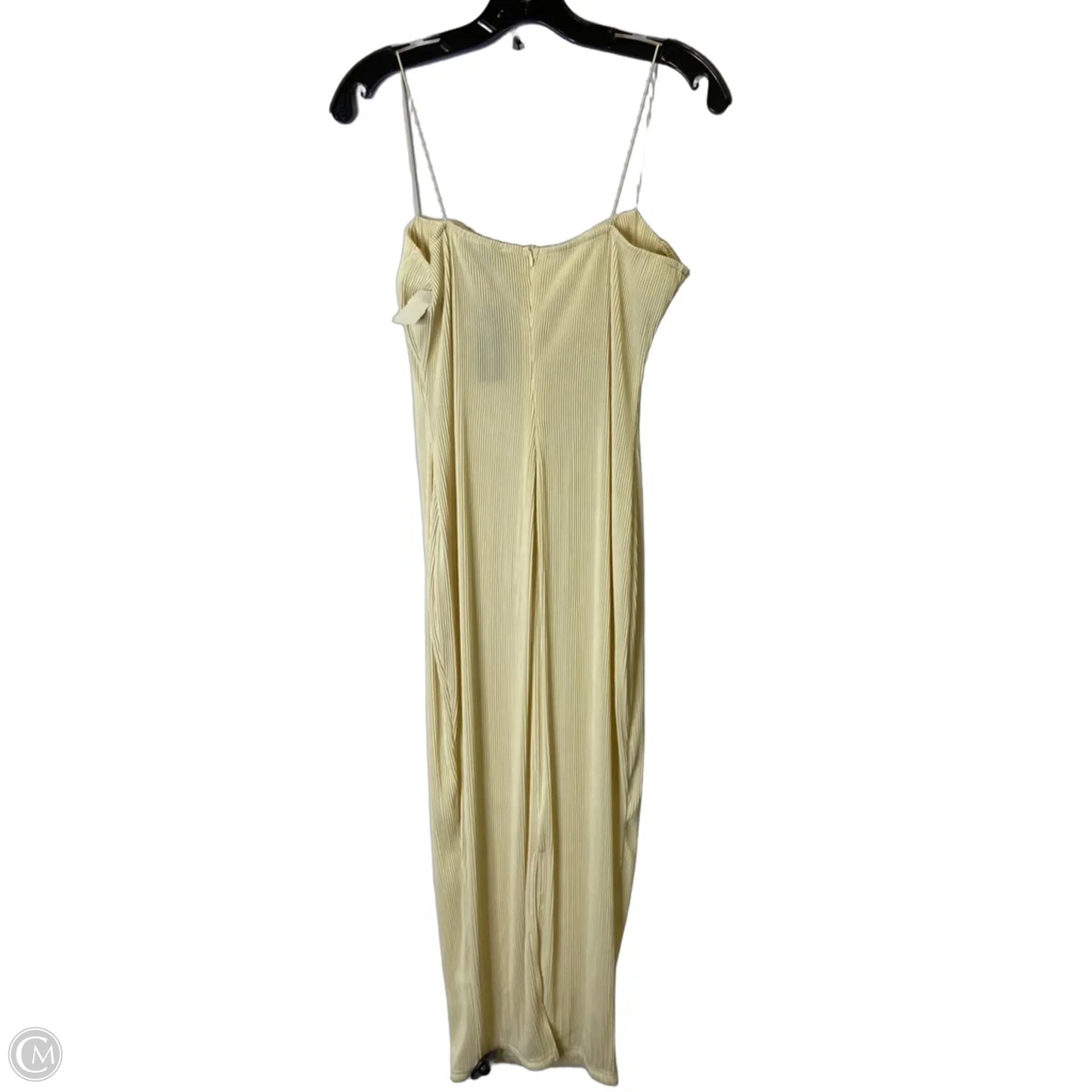 Dress Party Midi By Pretty Little Thing In Cream, Size: 8