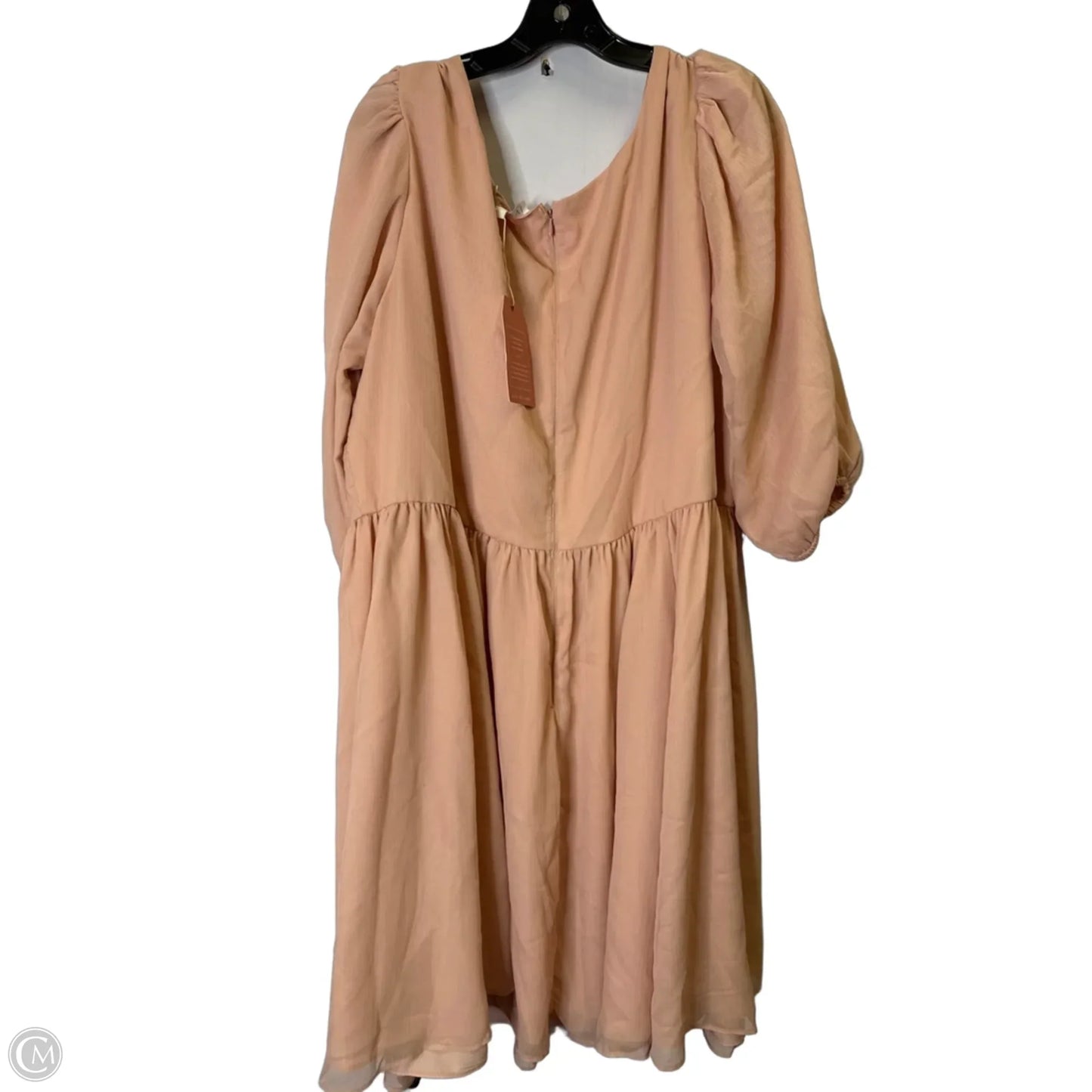 Dress Casual Short By Cmb In Pink, Size: 3x
