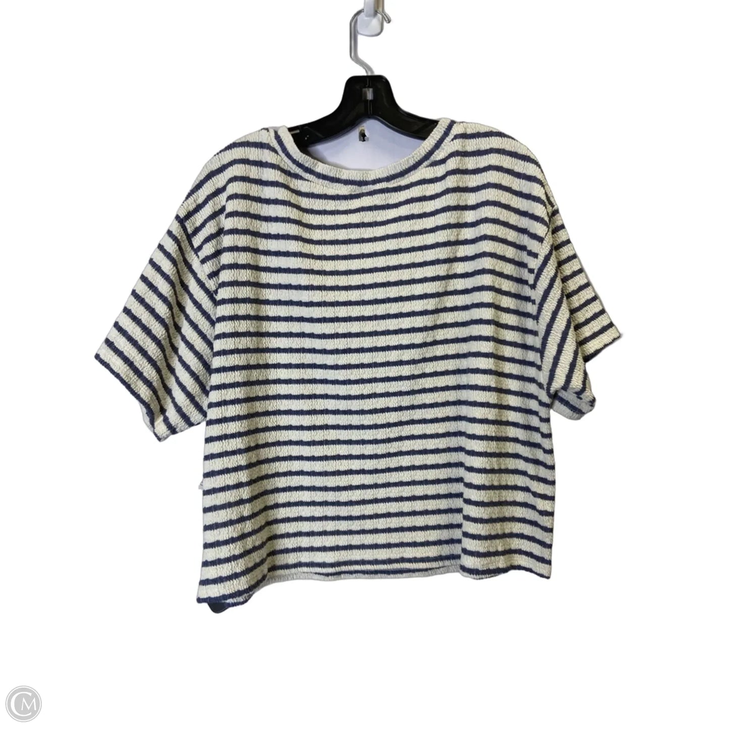Top Short Sleeve By Arula In Blue, Size: Xl