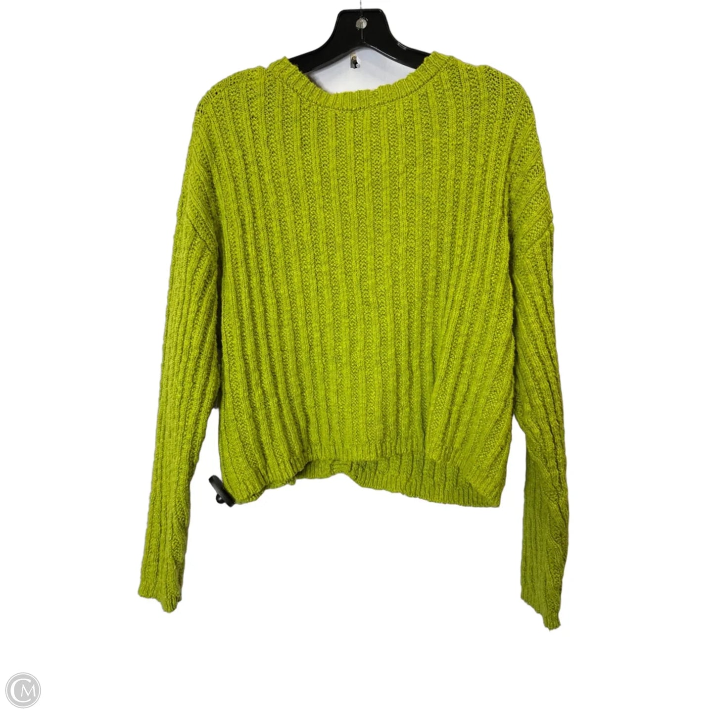 Sweater Cardigan By Forever 21 In Green, Size: M
