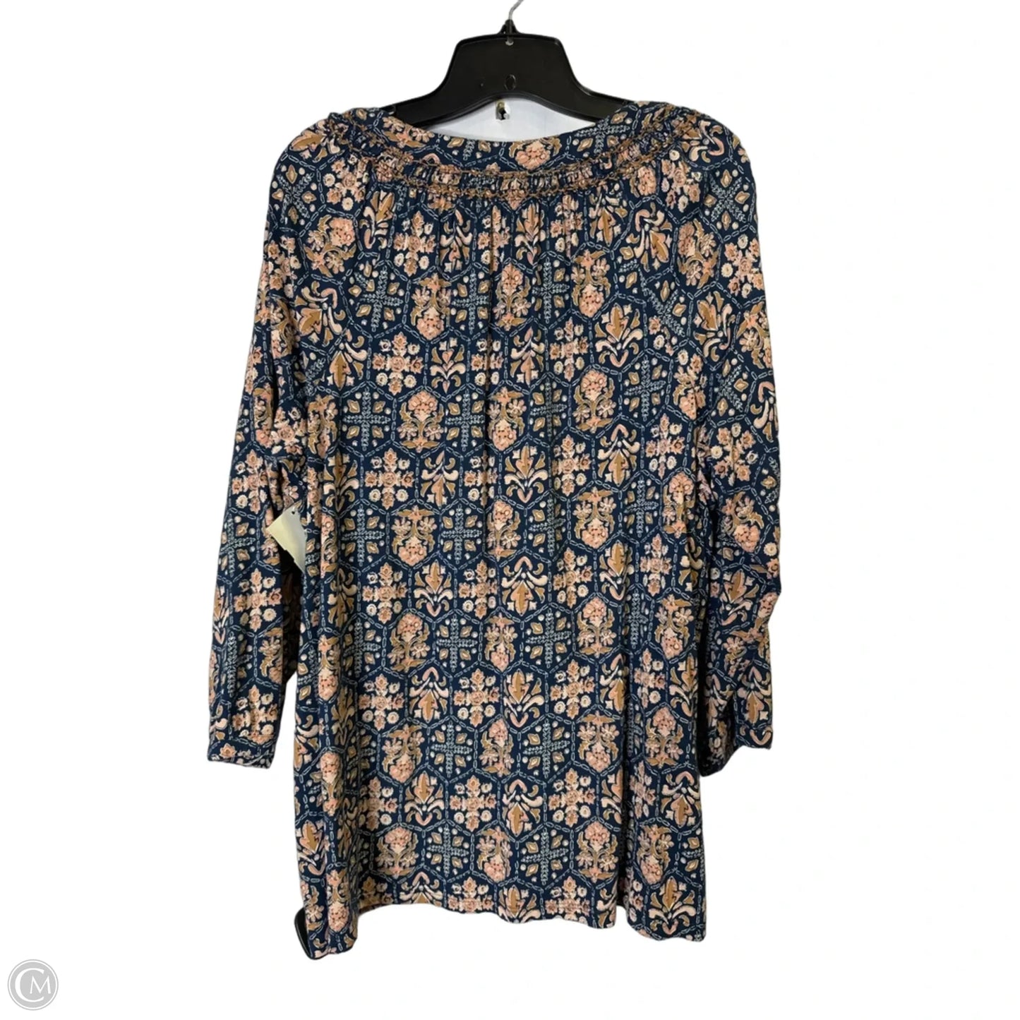 Top Long Sleeve By J. Jill In Navy, Size: Xl