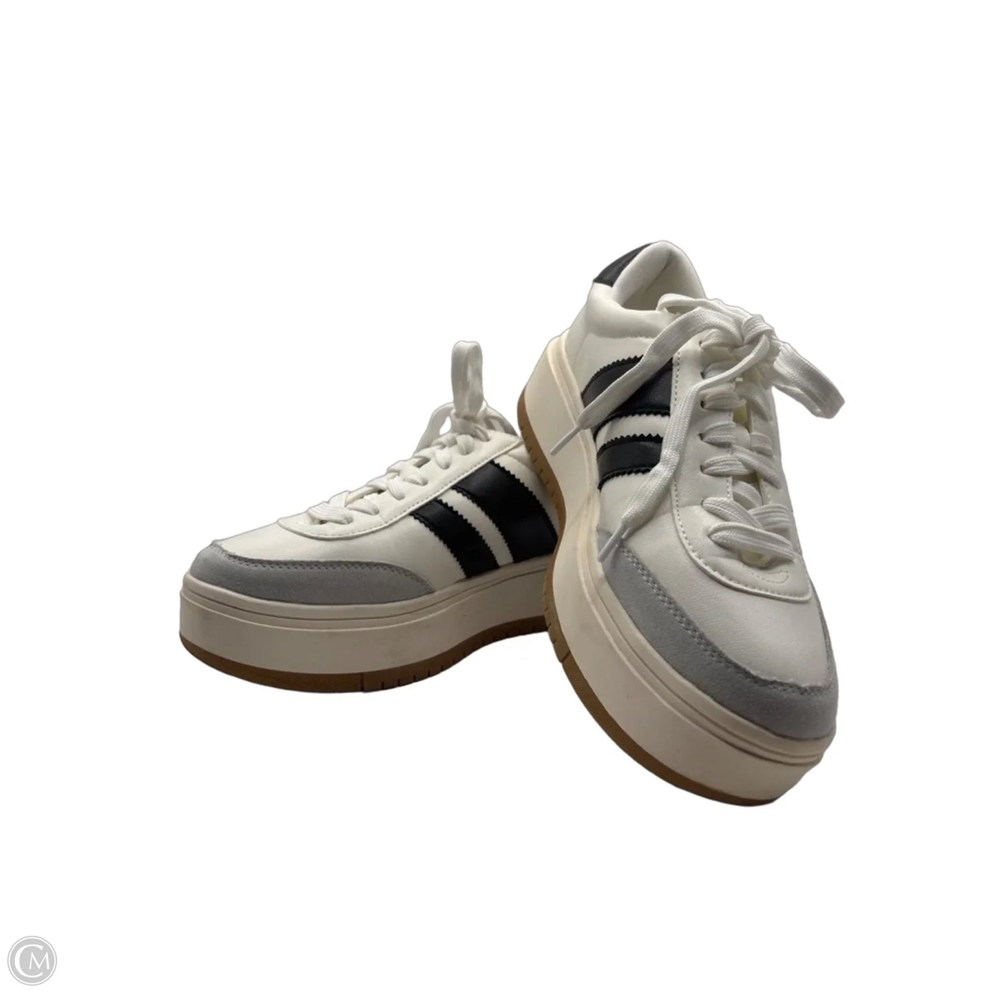 Shoes Sneakers Platform By Madden Girl In White, Size: 8