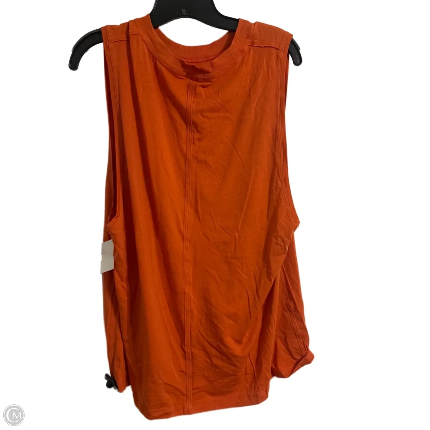 Athletic Tank Top By Lululemon In Orange, Size: 10