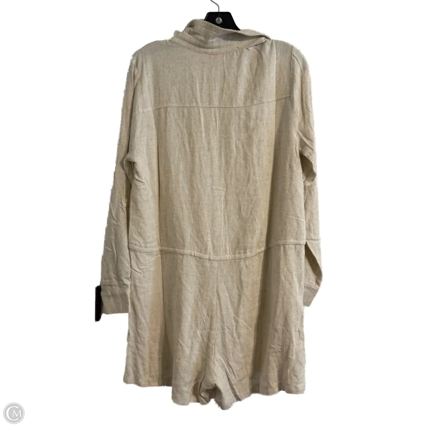 Romper By Pink Lily In Cream, Size: M