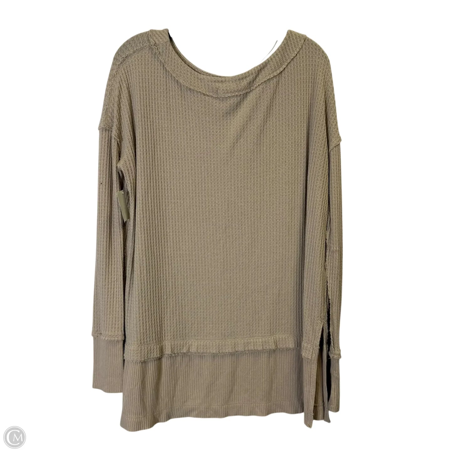 Top Long Sleeve By We The Free In Cream, Size: S