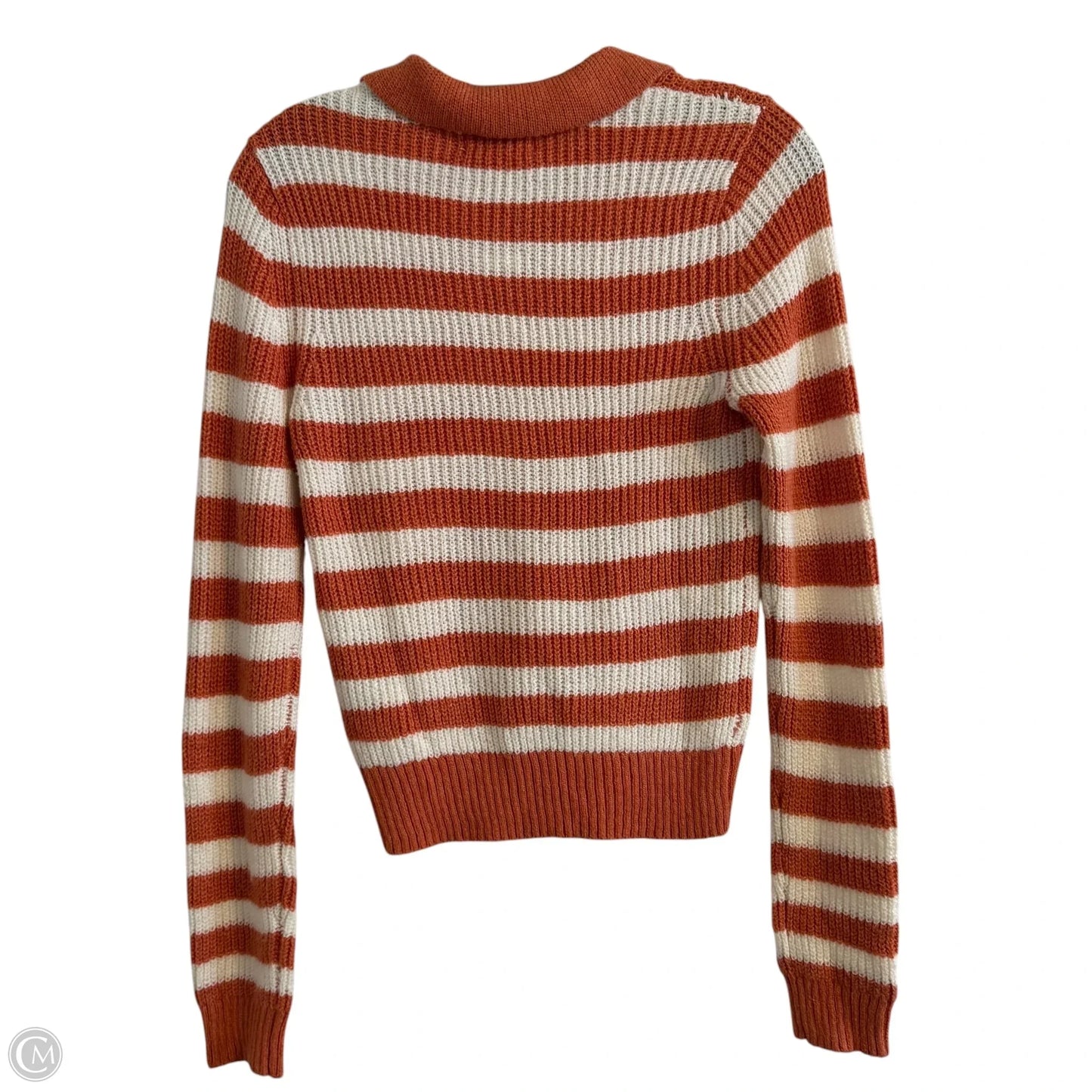 Sweater By American Eagle In Orange, Size: Xs