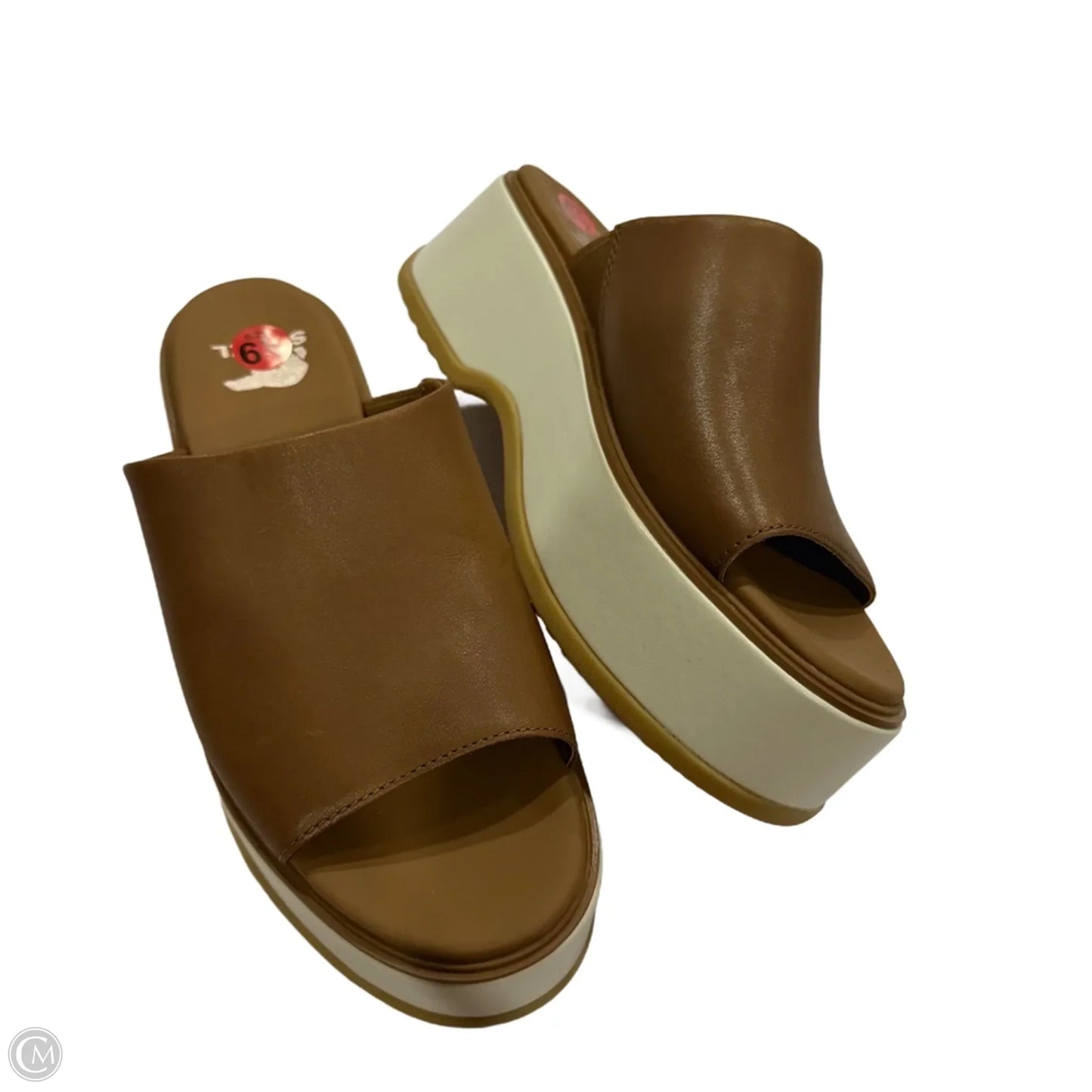 Sandals Heels Platform By Sorel In Brown, Size: 6.5