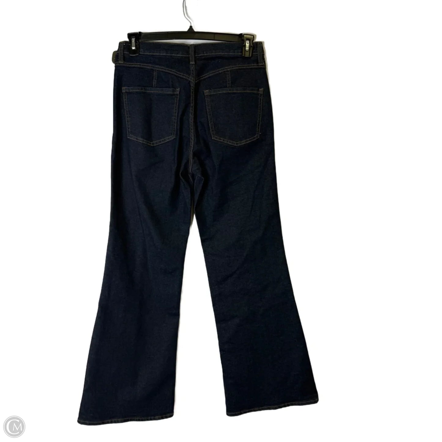 Jeans Flared By Sam Edelman In Blue Denim, Size: 8