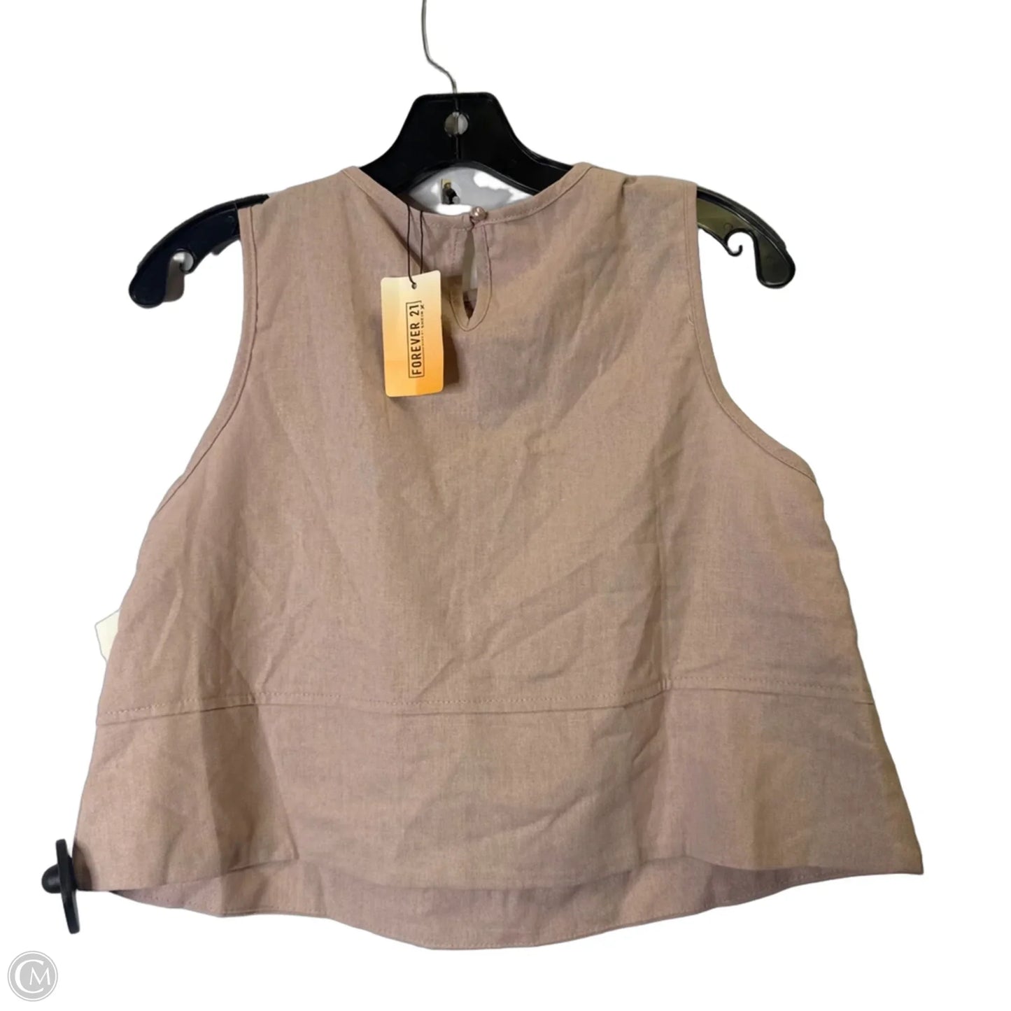 Top Sleeveless By Shein In Pink, Size: Xs