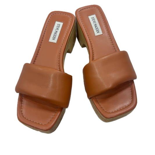 Sandals Heels Block By Steve Madden  Size: 7