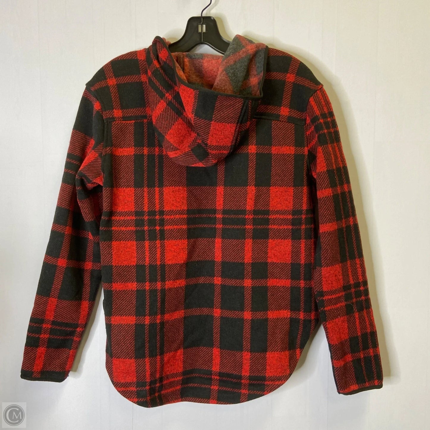 Jacket Fleece By The North Face In Plaid Pattern, Size: Xs