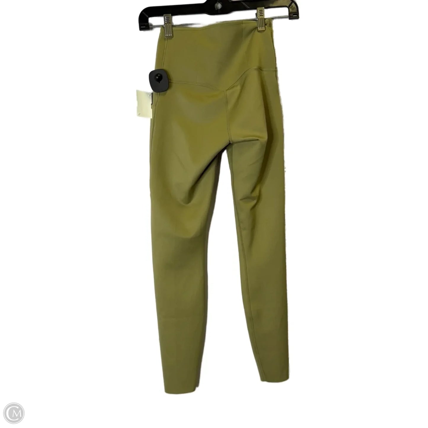 Athletic Leggings By Nike Apparel In Gold, Size: Xs