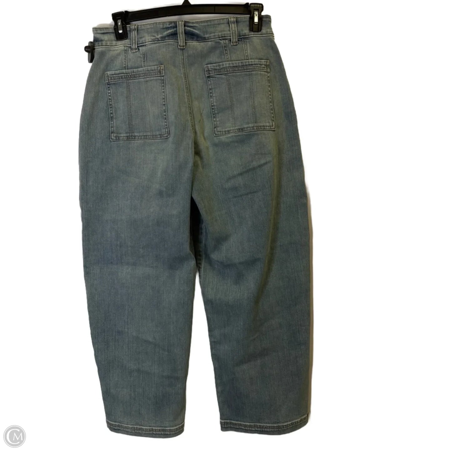 Jeans Wide Leg By Venus In Blue Denim, Size: 12