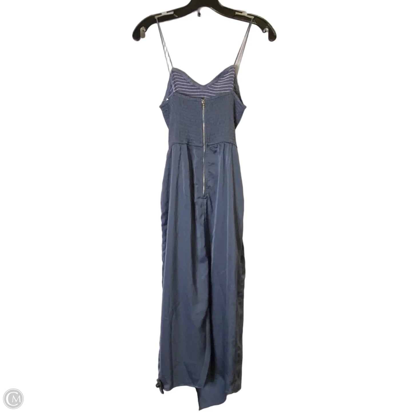 Dress Party Midi By Clothes Mentor In Blue, Size: M