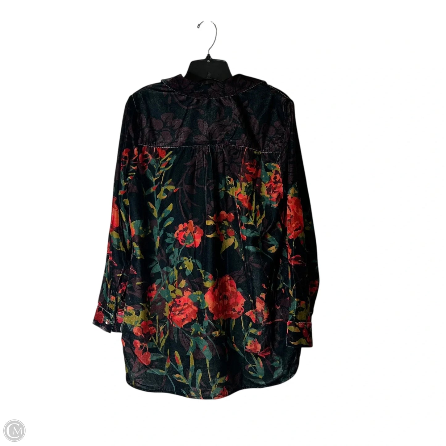 Top Long Sleeve By Soft Surroundings In Multi-colored, Size: M