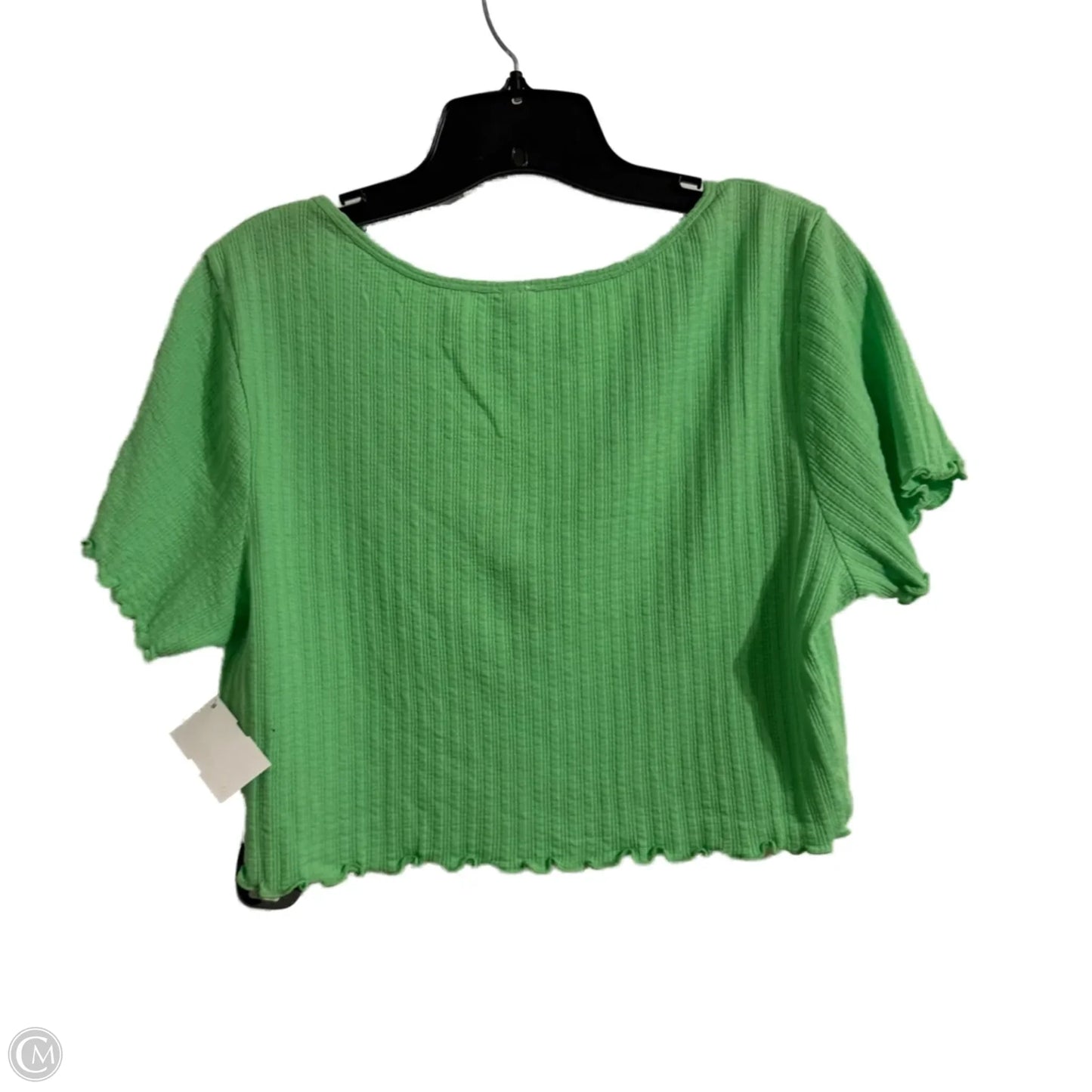 Top Short Sleeve By Bp In Green, Size: Xl