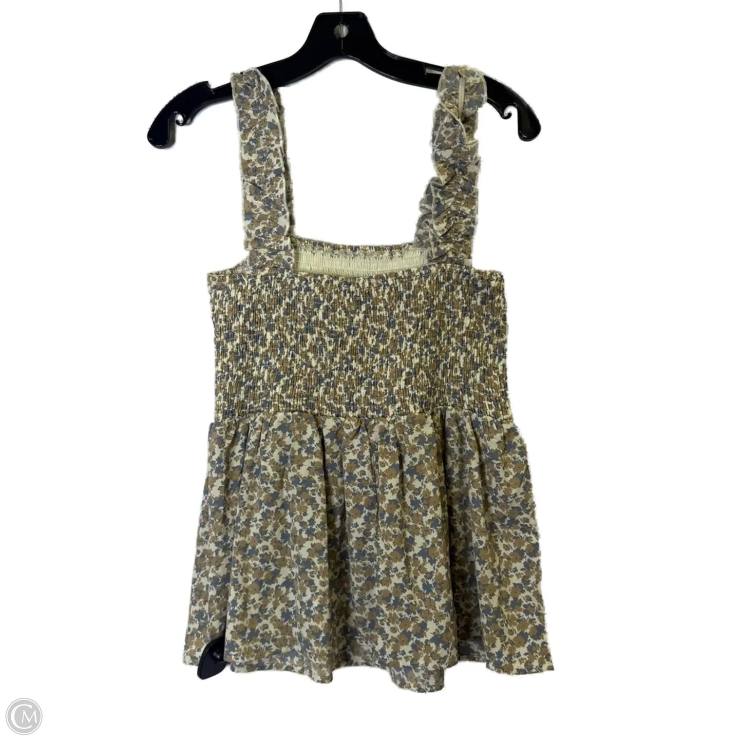 Top Sleeveless By Jodifl In Brown, Size: S