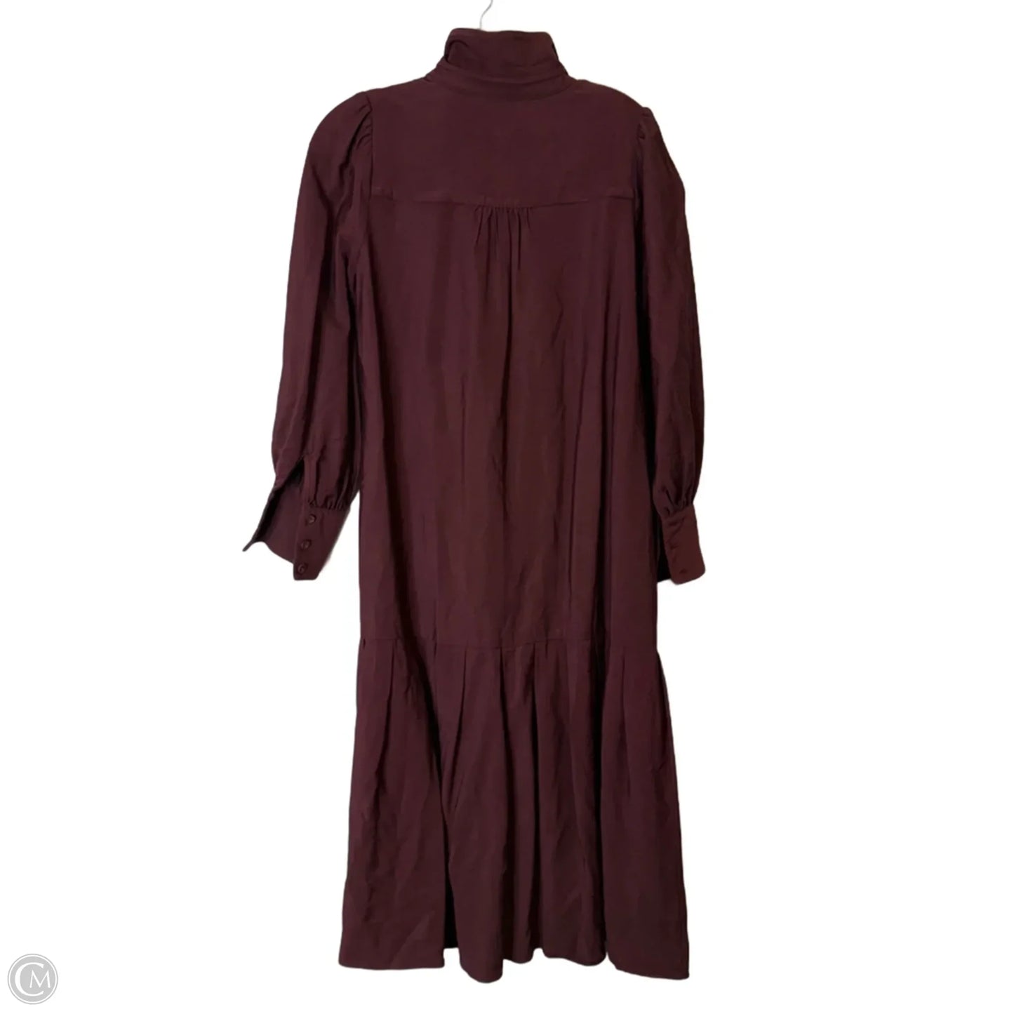 Dress Casual Midi By Loft In Red, Size: Xsp