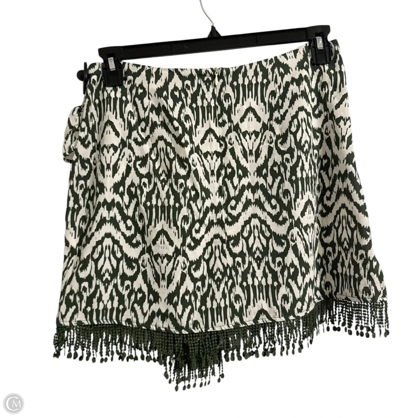 Skirt Mini & Short By Zara In Green, Size: L