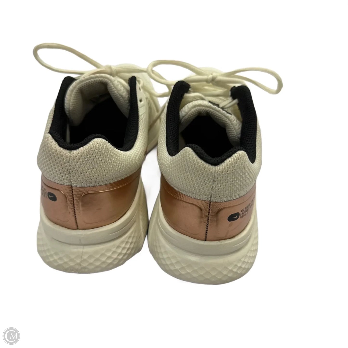 Shoes Athletic By Nike In Cream, Size: 9.5