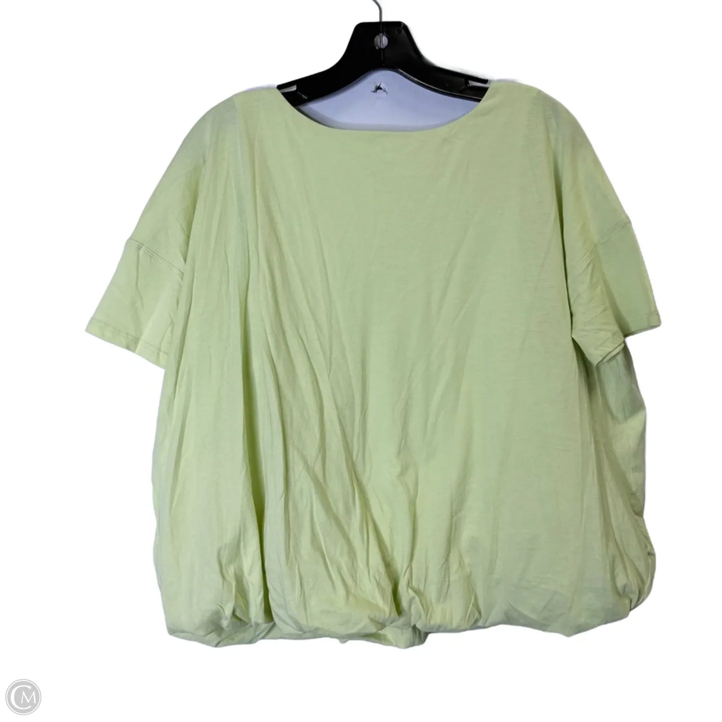 Top Short Sleeve Basic By Maeve In Yellow, Size: S